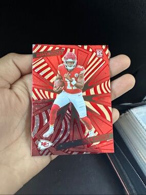 Revolution Series Kids Trading Card - Red